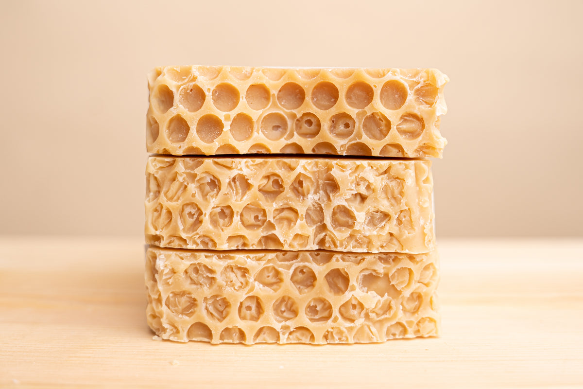 Creamy buttermilk and honey tallow cleansing bar