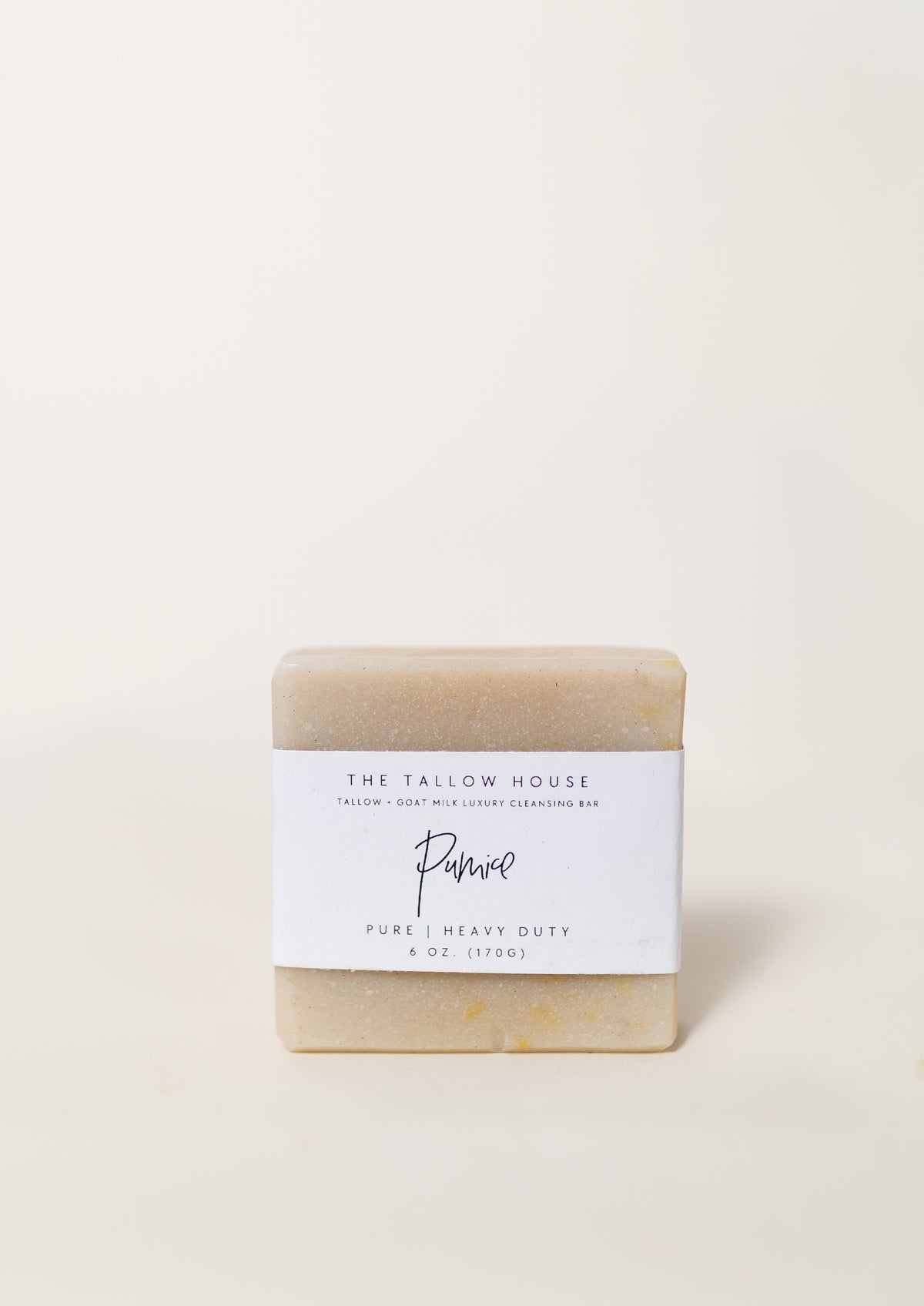 Pumice | Tallow + Goat Milk Luxury Cleansing Bar