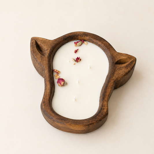 Cow Body Candle