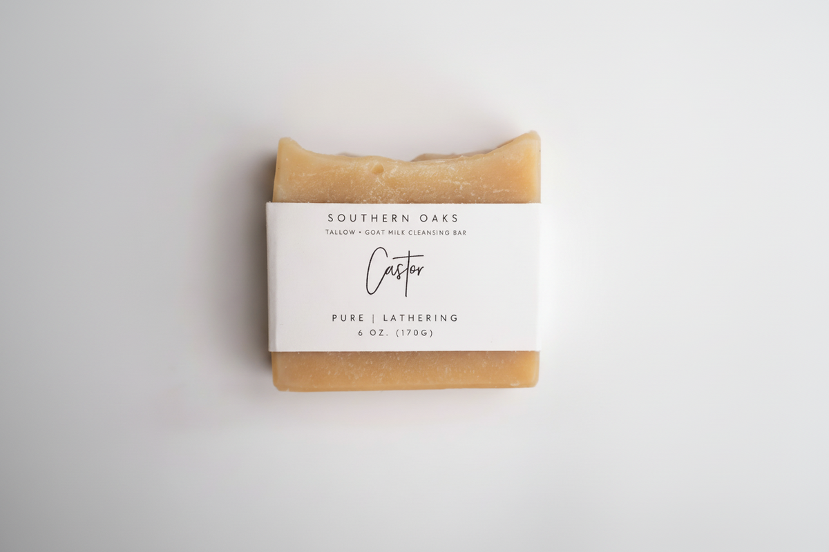 Castor Tallow | Tallow + Goat Milk Luxury Cleansing Bar
