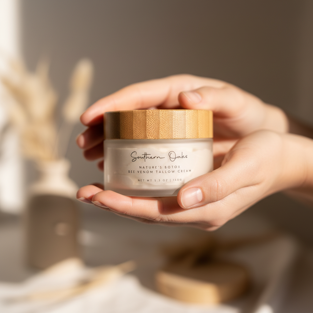Nature's Botox in hands