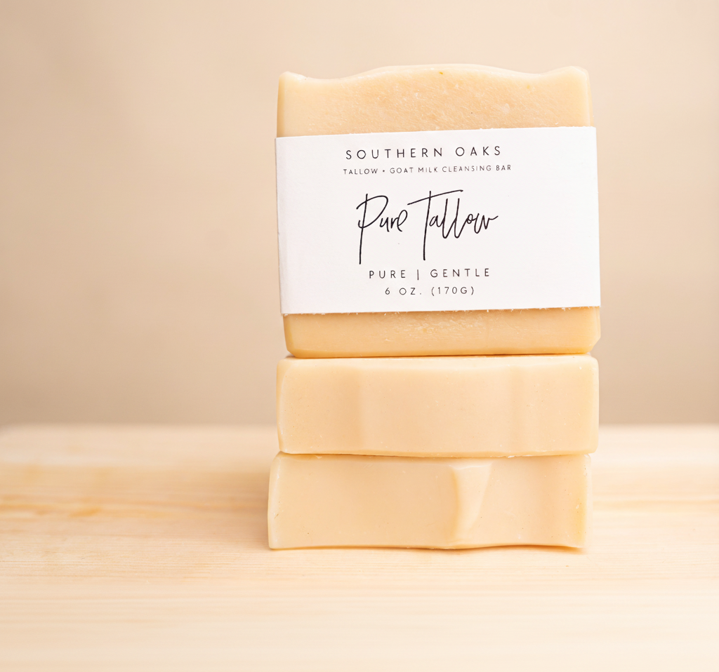 Pure Tallow | Tallow + Goat Milk Luxury Cleansing Bar