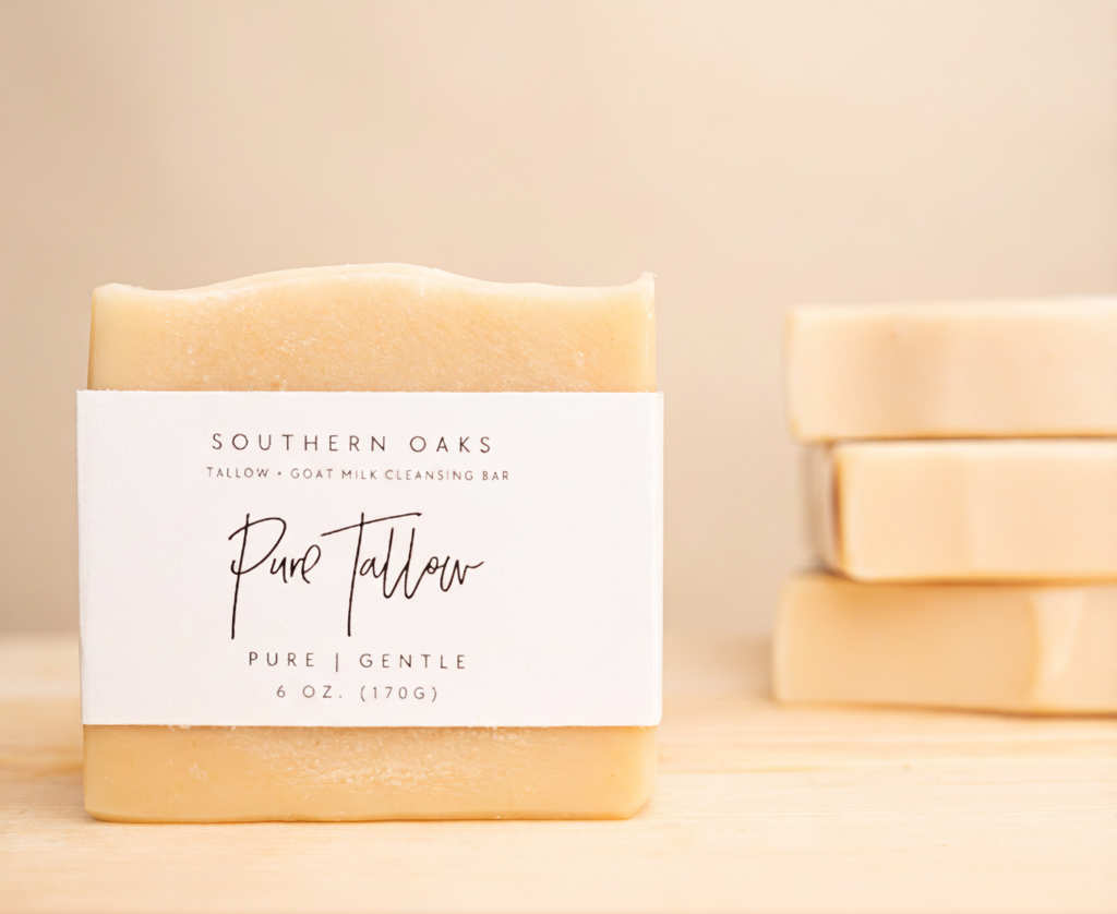 Pure Tallow | Tallow + Goat Milk Luxury Cleansing Bar