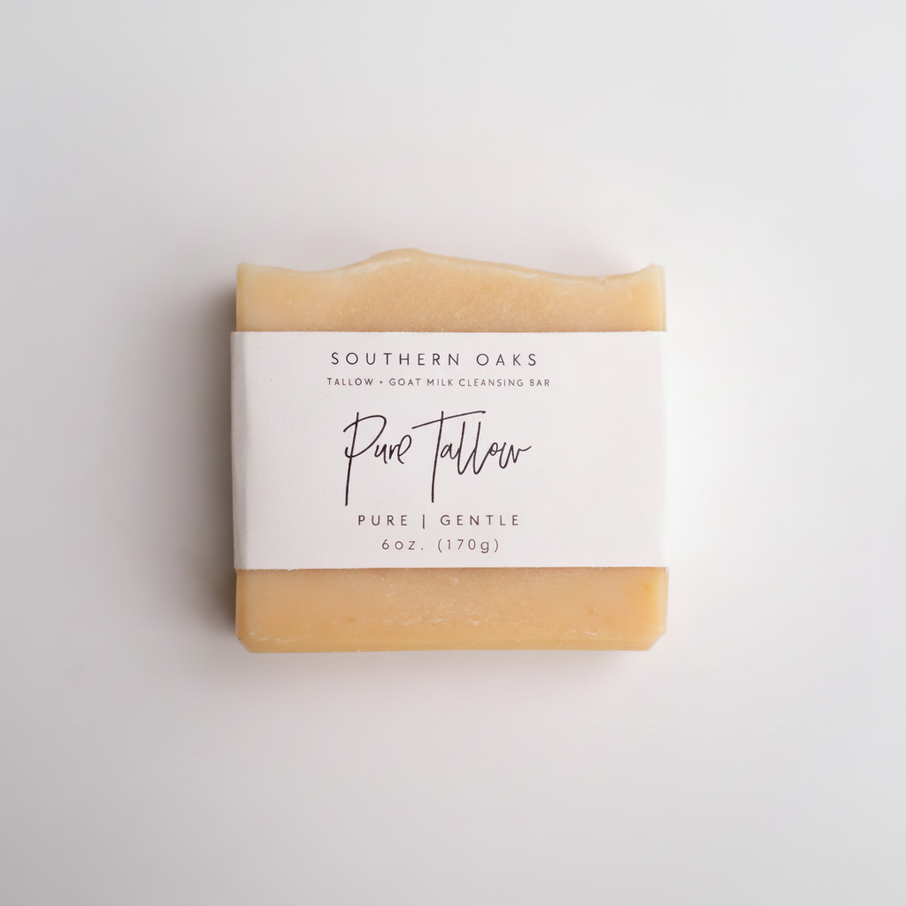 Pure Tallow | Tallow + Goat Milk Luxury Cleansing Bar