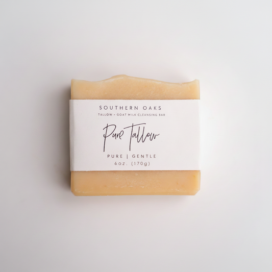 Pure Tallow | Tallow + Goat Milk Luxury Cleansing Bar