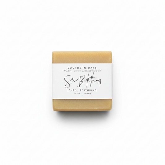 Sea Buckthorn | Tallow + Goat Milk Luxury Cleansing Bar